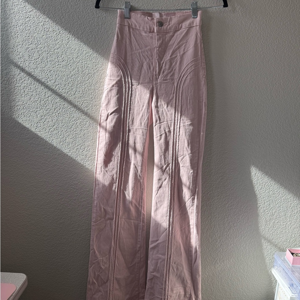 REVICE Light Pink Denim Pants
